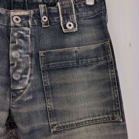 ディーゼル DIESEL 00s Y2K フラップポケット ボタンフライ ワイドデニムパンツ メンズ 31