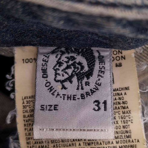 ディーゼル DIESEL 00s Y2K フラップポケット ボタンフライ ワイドデニムパンツ メンズ 31