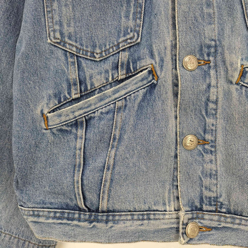 RIFLE 裏地ヒッコリー デニムトラッカージャケット メンズ import:M