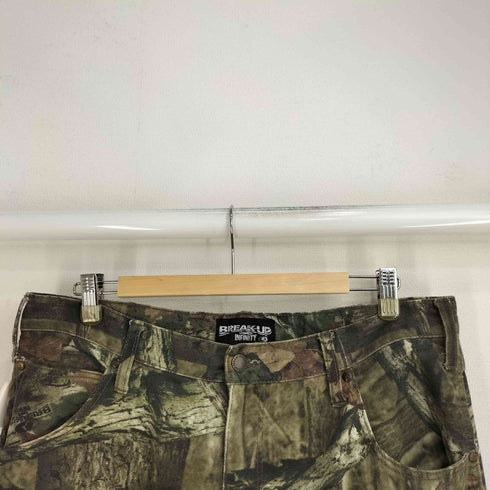 BREAK-UP INFINITY MOSSY OAK リアルツリーカモ ダブルニー パンツ メンズ 36/30