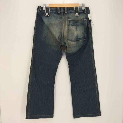 ディーゼル DIESEL 00s Y2K フラップポケット ボタンフライ ワイドデニムパンツ メンズ 32