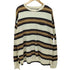 レミレリーフ REMI RELIEF インディゴボーダークルー 長袖 ロンT メンズ JPN:M