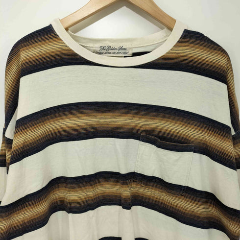 レミレリーフ REMI RELIEF インディゴボーダークルー 長袖 ロンT メンズ JPN:M