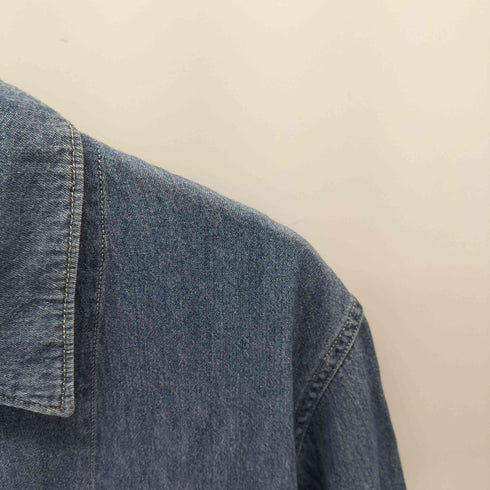 アーミーツイル ARMY TWILL LIGHT DENIM UTILITY S/S SHIRT メンズ M