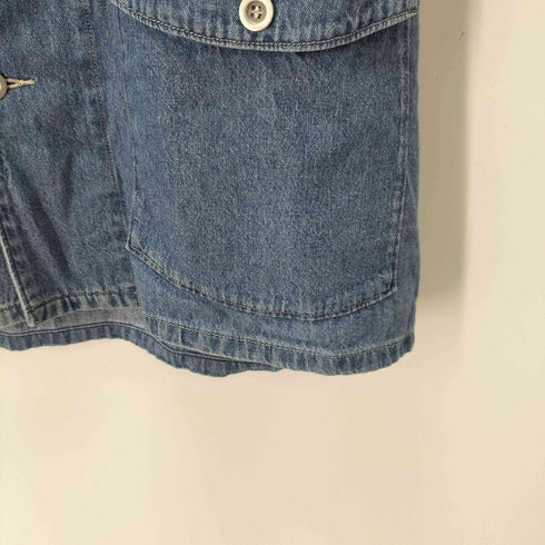 アーミーツイル ARMY TWILL LIGHT DENIM UTILITY S/S SHIRT メンズ M