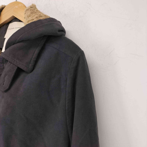 ステファンシュナイダー STEPHAN SCHNEIDER フーデッドステンカラーコート メンズ JPN:3