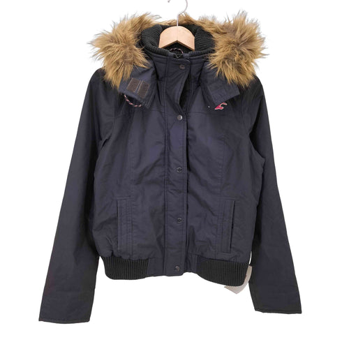 ホリスター Hollister ファー付き ジャケット y2k レディース JPN:L