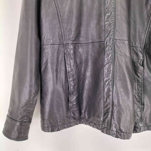 エディーバウアー Eddie Bauer シープレザー シャツジャケット メンズ JPN:M