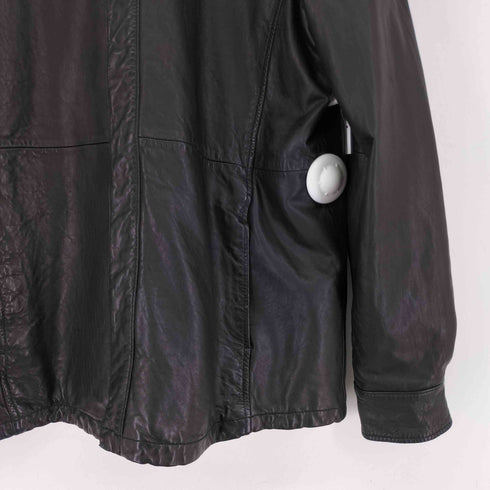 エディーバウアー Eddie Bauer シープレザー シャツジャケット メンズ JPN:M