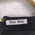 ミュウミュウ miu miu フリルギャザー七分袖ワンピース レディース XS