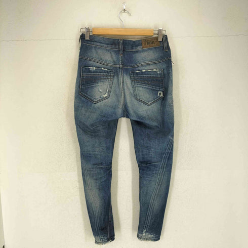ディーゼル DIESEL スキニーダメージデニムパンツ レディース W23L30