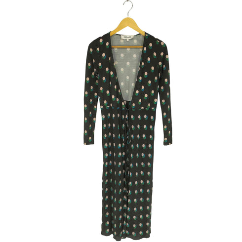 ダイアンフォンファステンバーグ DIANE VON FURSTENBERG シルクマキシワンピース レディース 2