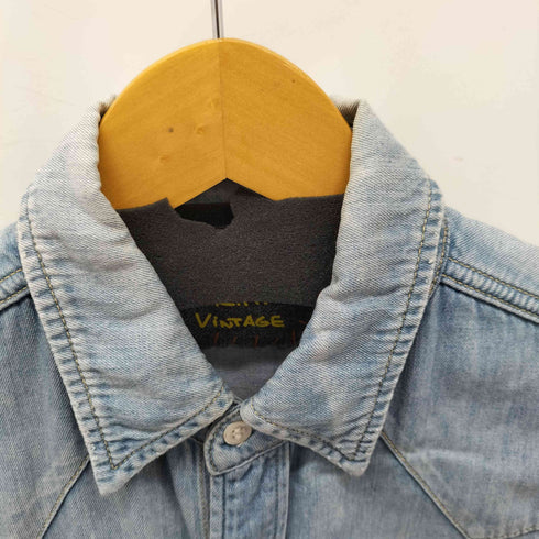 ロンハーマンヴィンテージ R.H.VINTAGE ヴィンテージ加工 ウエスタン デニムシャツ メンズ S
