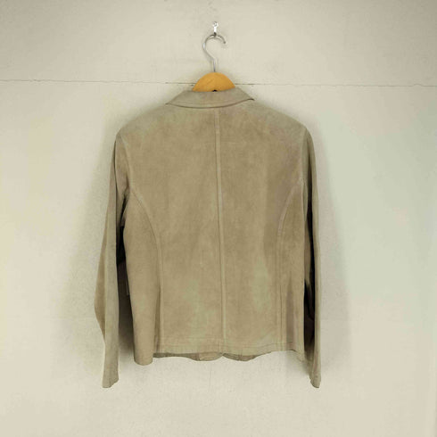 milone ピッグレザースウェードテーラードジャケット レディース FREE