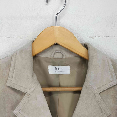 milone ピッグレザースウェードテーラードジャケット レディース FREE