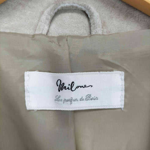 milone ピッグレザースウェードテーラードジャケット レディース FREE