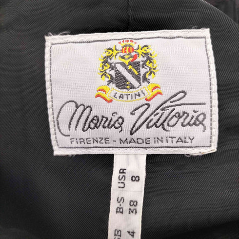 MARIA VITTORIO ITALY製 リアルスキン レザースカート レディース US 8