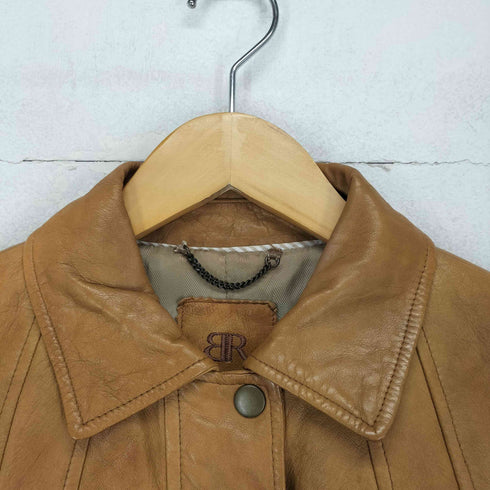 バナナリパブリック BANANA REPUBLIC OLD シープスキン比翼レザージャケット レディース JPN:S