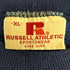 ラッセルアスレチック RUSSELL ATHLETIC SPORTS WEAR 70-80s 赤タグ USA製 前Vガゼット ブランクスウェット メンズ import:XL