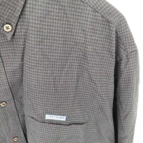 ラディアル RADIALL CIVIC-B.D.COLLARED SHIRT L/S チェック柄 ボタンダウン 長袖シャツ メンズ
