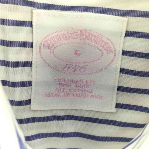 ブルックスブラザーズ 346 BROOKS BROTHERS TAILORED FIT ストライプ シャツ レディース US:6