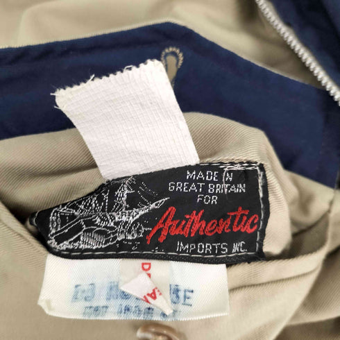 AUTHENTIC IMPORTS 80s リバーシブルハリントンジャケット スウイングトップ メンズ UK:40