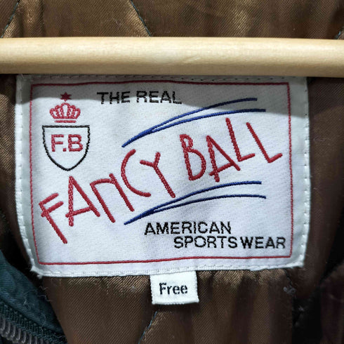 FANCY BALL レザー使いマウンテンジャケット メンズ FREE