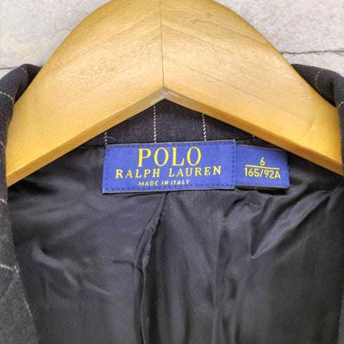 ポロラルフローレン POLO RALPH LAUREN MADE IN ITALY 1Bストライプテーラードジャケット メンズ 6