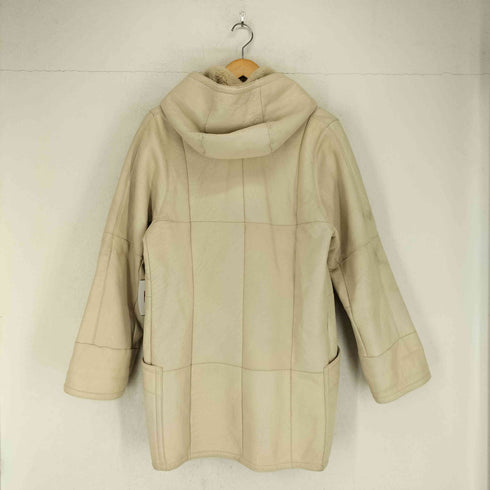 BONZ lambskin ラムスキンフーデットパイルコート レディース import:S