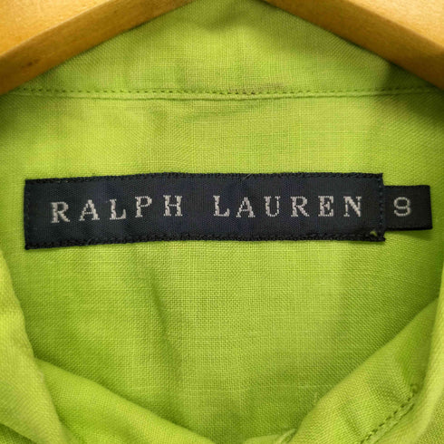 ラルフローレン RALPH LAUREN エポレット付2ポケットシャツ レディース 9