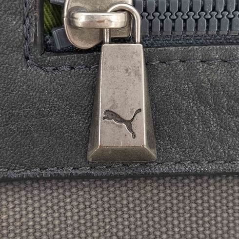 プーマ PUMA Y2K キャンバス ロゴレザー切替 ショルダーバッグ メンズ