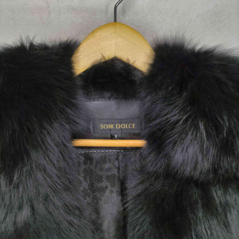 SOIR DOLCE ラクーンファーコート レディース 9