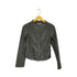 ALMA EN ROSE Lamb leather ラムレザーノーカラージャケット レディース 38
