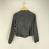 ALMA EN ROSE Lamb leather ラムレザーノーカラージャケット レディース 38