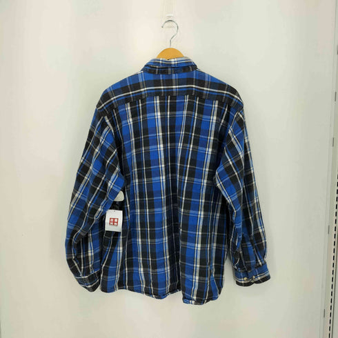 ファイブブラザー FIVE BROTHER 90s USA製 ヘビー チェック フランネルシャツ メンズ 2XL