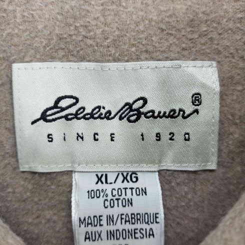 エディーバウアー Eddie Bauer 90~00S BAINBRIDGE FLANNEL BDシャツ メンズ import:XL