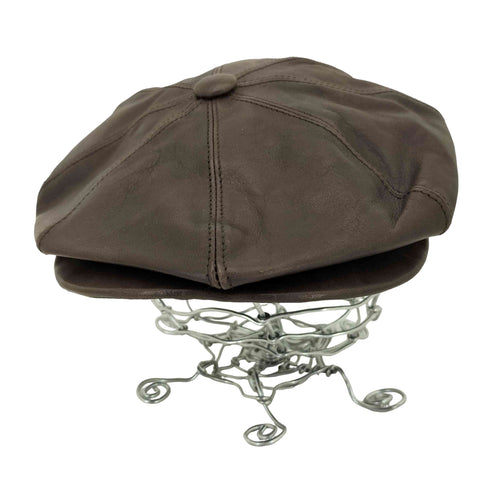 THE FAT HATTER レザー ハンチング帽子 メンズ