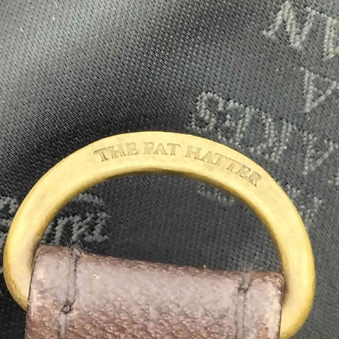 THE FAT HATTER レザー ハンチング帽子 メンズ