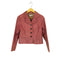ALMAenROSE Lamb leather デザインカラー 4Bテーラードジャケット レディース 38