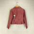 ALMAenROSE Lamb leather デザインカラー 4Bテーラードジャケット レディース 38