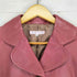 ALMAenROSE Lamb leather デザインカラー 4Bテーラードジャケット レディース 38