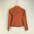 ALMAenROSE Lamb leather ダブルジップ シングルラムレザージャケット レディース 38