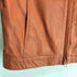 ALMAenROSE Lamb leather ダブルジップ シングルラムレザージャケット レディース 38
