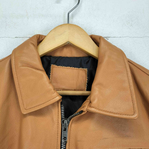 シングルレザーライダースジャケット メンズ JPN:L