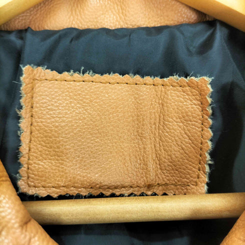 シングルレザーライダースジャケット メンズ JPN:L