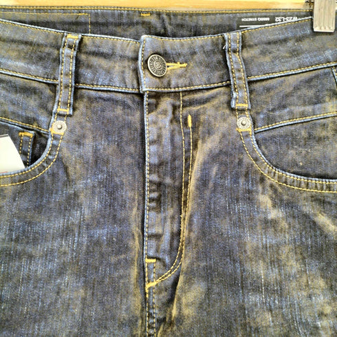 ディーゼル DIESEL D-FAYZA BOYFRIEND LOW WAIST デザイン加工ジップフライデニムパンツ メンズ W32L32