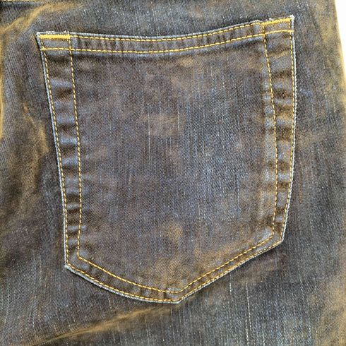 ディーゼル DIESEL D-FAYZA BOYFRIEND LOW WAIST デザイン加工ジップフライデニムパンツ メンズ W32L32