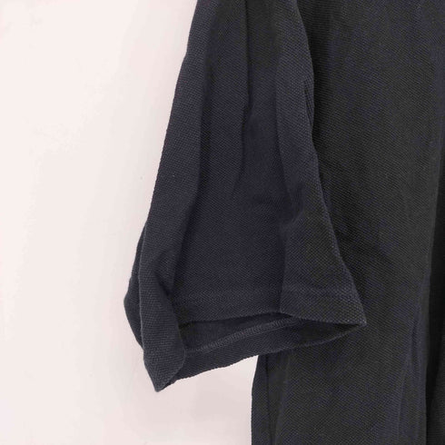 ムジラボ MUJI labo 涼感洗いざらしサッカー織り半袖布帛ポロシャツ メンズ XXS-XS