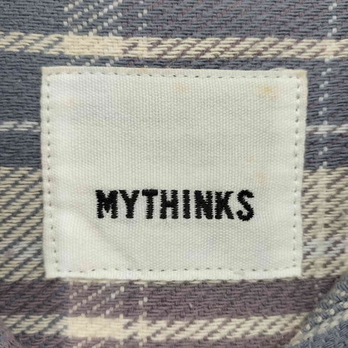 マイシンクス MYTHINKS フランネルシャツ メンズ JPN:S