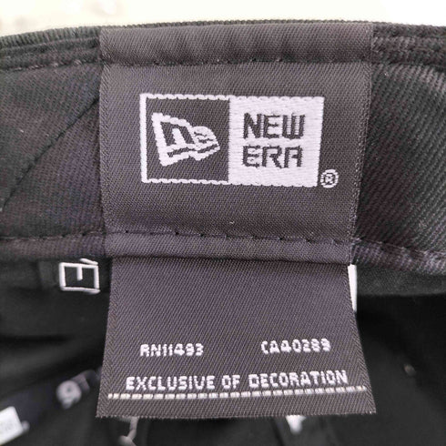 ニューエラ NEW ERA 59FIFTY ロゴ刺繍 ストラップバック 6パネル キャップ メンズ
